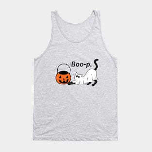 Boo-p Ghost Cat Tank Top